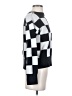 The Drop Checkered-gingham Black Pullover Sweater Size XXS - photo 4