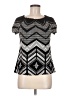 Style&Co 100% Nylon Black Short Sleeve Top Size M - photo 1