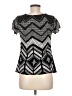 Style&Co 100% Nylon Black Short Sleeve Top Size M - photo 2