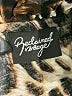 Reclaimed Vintage 100% Viscose Animal Print Brown Long Sleeve Top Size 6 - photo 7