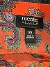 Nicole by Nicole Miller 100% Polyester Orange Long Sleeve Blouse Size XS - photo 7