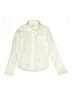 Thom Browne 100% Cotton Solid Ivory Long Sleeve Button-Down Shirt Size 8 - photo 1