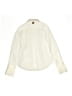 Thom Browne 100% Cotton Solid Ivory Long Sleeve Button-Down Shirt Size 8 - photo 2