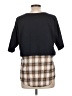 H.I.P. Happening in the Present Black Short Sleeve Top Size L - photo 2