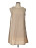 Unbranded 100% Polyester Solid Tan Casual Dress Size L - photo 1