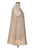 Unbranded 100% Polyester Solid Tan Casual Dress Size L - photo 4