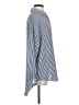 Silence and Noise 100% Polyester Stripes Blue Long Sleeve Blouse Size S - photo 4