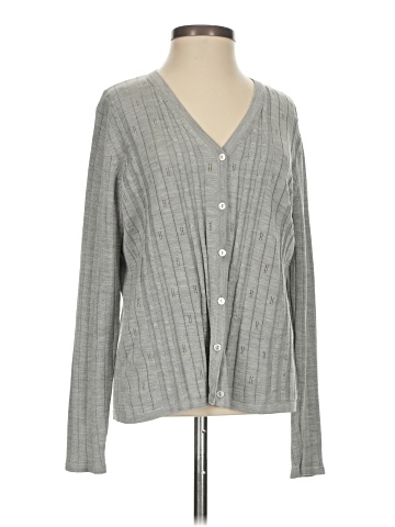 August Silk Cardigan (view 1)