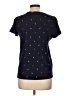 Gap Polka Dots Blue Short Sleeve T-Shirt Size L - photo 2
