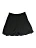 Shebird 100% Polyester Solid Black Skort Size L - photo 1