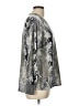 Saints & Hearts Animal Print Silver Pullover Sweater Size L - photo 4