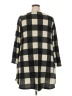 emerald Checkered-gingham Black Casual Dress Size 2X - photo 2