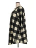 emerald Checkered-gingham Black Casual Dress Size 2X - photo 5