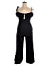 Danielle Bernstein Solid Black Jumpsuit Size 16 - photo 1