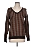 Worthington Houndstooth Brown Pullover Sweater Size L - photo 1