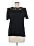Ann Taylor Black Short Sleeve Top Size M - photo 1