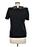 Ann Taylor Black Short Sleeve Top Size M - photo 2