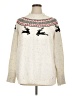 Ann Taylor LOFT Print Ivory Pullover Sweater Size 20 - 22 Plus - photo 1
