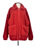 I.AM.GIA 100% Polyester Red Faux Fur Jacket Size XS - photo 1