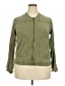 Merona Solid Green Jacket Size XXL - photo 1