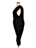 Beyond Solid Black Cocktail Dress Size 24W - photo 5