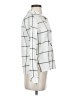 Athleta 100% Cotton Plaid Ivory Long Sleeve Blouse Size XXS - photo 4