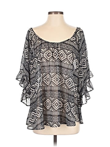 Aggie 3/4 Sleeve Blouse (view 1)