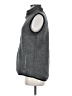 Ascend 100% Recycled Polyester Gray Vest Size M - photo 5