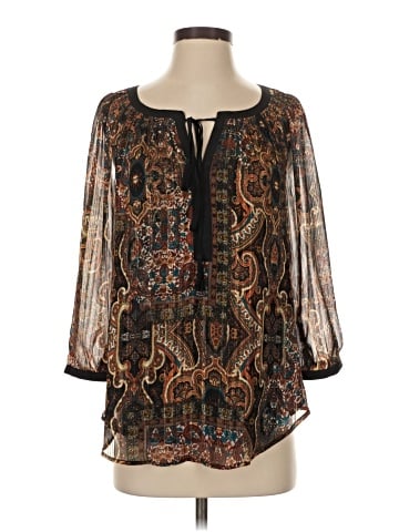 Meadow Rue 3/4 Sleeve Blouse (view 1)