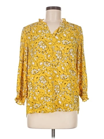 Jasmine & Juliana 3/4 Sleeve Blouse (view 1)