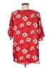 Bobeau Red 3/4 Sleeve Blouse Size M - photo 2