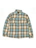 DKNY Plaid Teal Blue Long Sleeve Button-Down Shirt Size 10 - 12 - photo 1