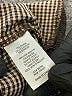 MASSIMO FABBRO Houndstooth Gray Casual Pants Size 14 - photo 5