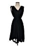 HD in Paris 100% Polyester Solid Black Cocktail Dress Size 4 - photo 1