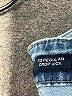 Gap Hearts Blue Jeans Size 33 waist - photo 9