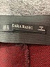Zara Basic Houndstooth Burgundy Casual Pants Size XL - photo 7