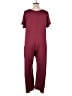 Unbranded Solid Burgundy Jumpsuit Size XL - photo 2