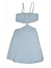 Shein Stripes Blue Casual Dress Size 0 - photo 1