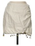 Zara Solid Ivory Casual Skirt Size S - photo 1