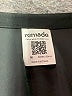 Remade 100% Polyester Black Long Sleeve Blouse Size M - photo 7