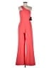 Aidan by Aidan Mattox Color Block Red Jumpsuit Size 8 - photo 1