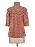 Assorted Brands 100% Polyester Polka Dots Red 3/4 Sleeve Blouse Size XS - photo 2