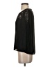 metaphor 100% Polyester Black 3/4 Sleeve Blouse Size XS - photo 5