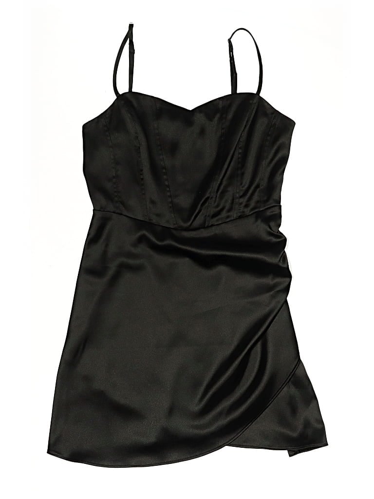 Pre-owned Elodie Cocktail Dress In Black