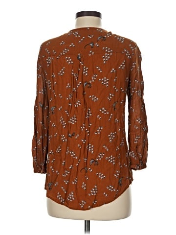 Hinge 3/4 Sleeve Blouse (view 2)