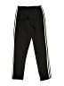 Adidas 100% Polyester Black Track Pants Size M (kids) - photo 2