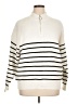 Fashion Stripes Ivory Pullover Sweater Size XL - photo 1