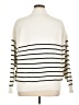 Fashion Stripes Ivory Pullover Sweater Size XL - photo 2