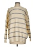 Morning Lavender 100% Polyester Stripes Tan Pullover Sweater Size Sm - Med - photo 1