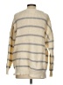 Morning Lavender 100% Polyester Stripes Tan Pullover Sweater Size Sm - Med - photo 2